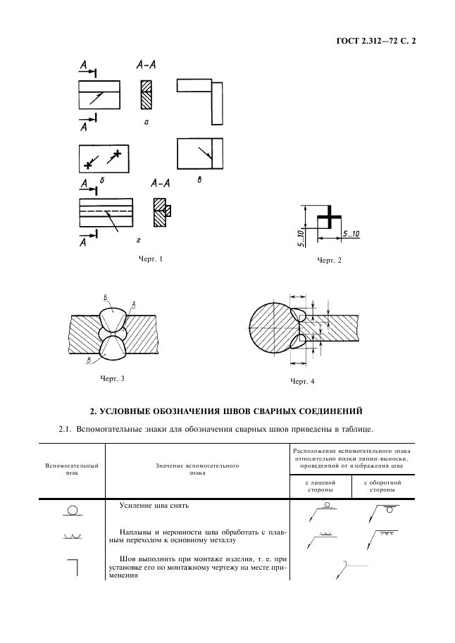 ГОСТ 2.312-72 стр.2
