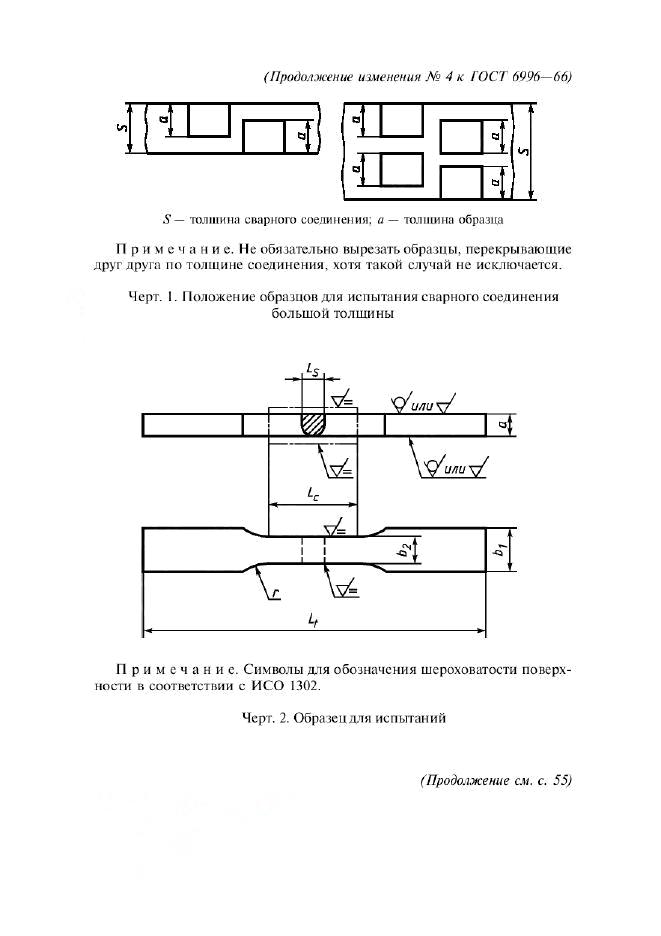 ГОСТ 6996-66 Изменение стр.5